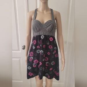 Metal Mulisha Posey Halter Dress Size M